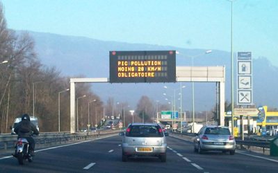 Alerte pollution de niveau 2 – particules fines