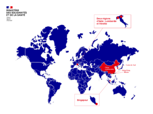 carte coronavirus